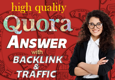 I will Create 10 Unique Hi Quality Quora Answers With...