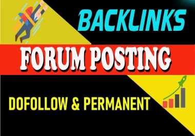 I Will Generate 50 Forum Posting Backlinks From High ...
