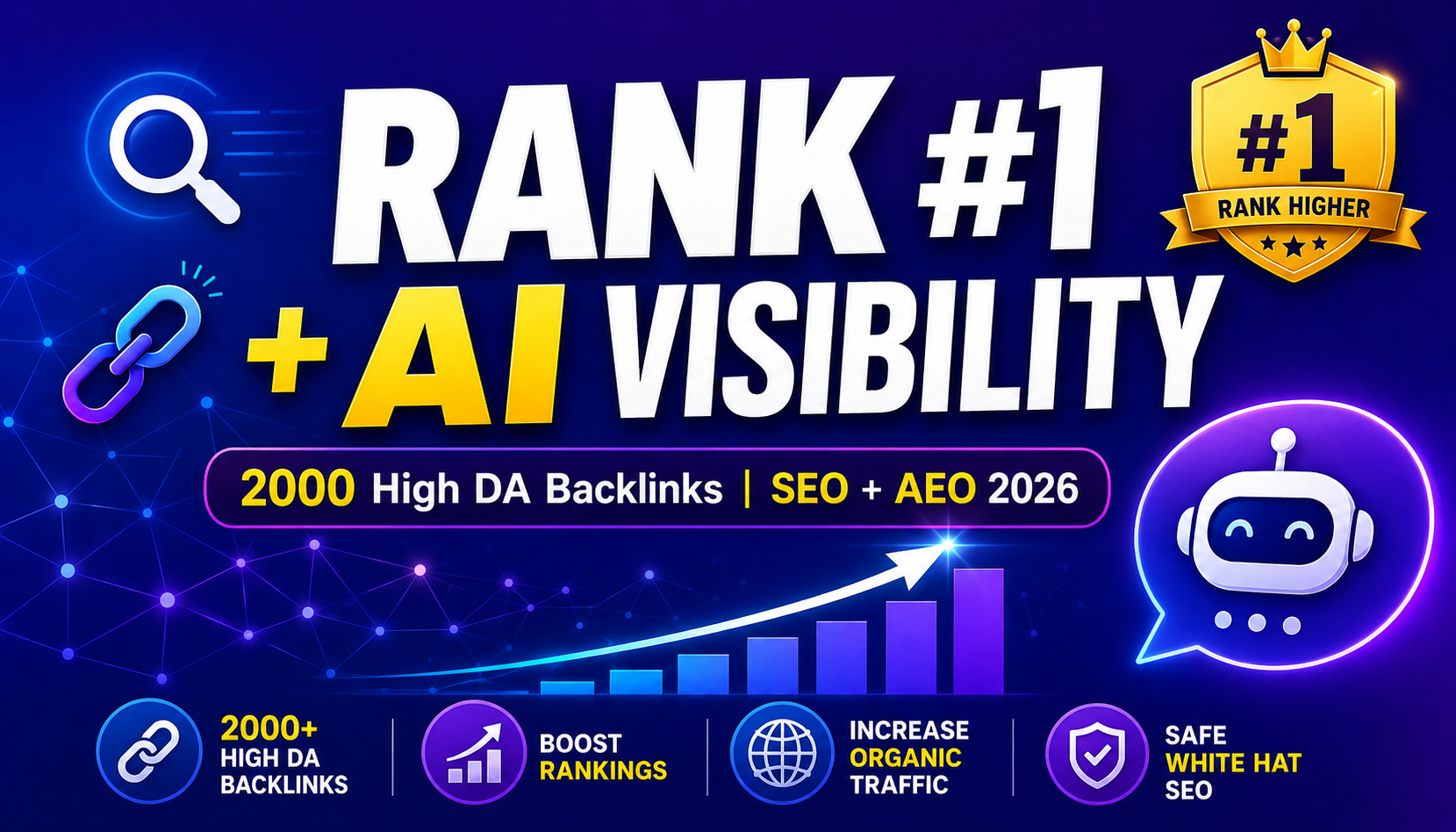 Rank 1st Page 2026 - Tier 3 2000 High DA50-DA99 SEO B...