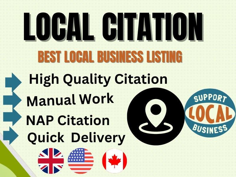 I will do 60 local citations for rank your local mark...
