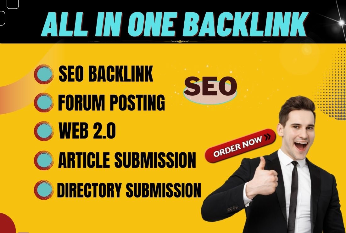 All in one 100 backlink services for web 2.0, articl...