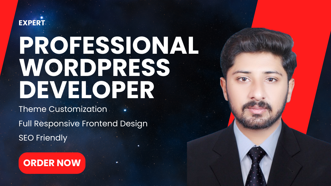 build responsive wordpress site and design elementor