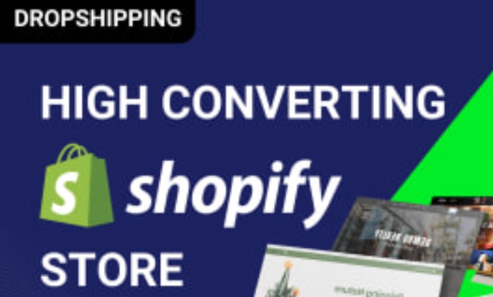 I will build Shopify store or drop shipping ecommerce...