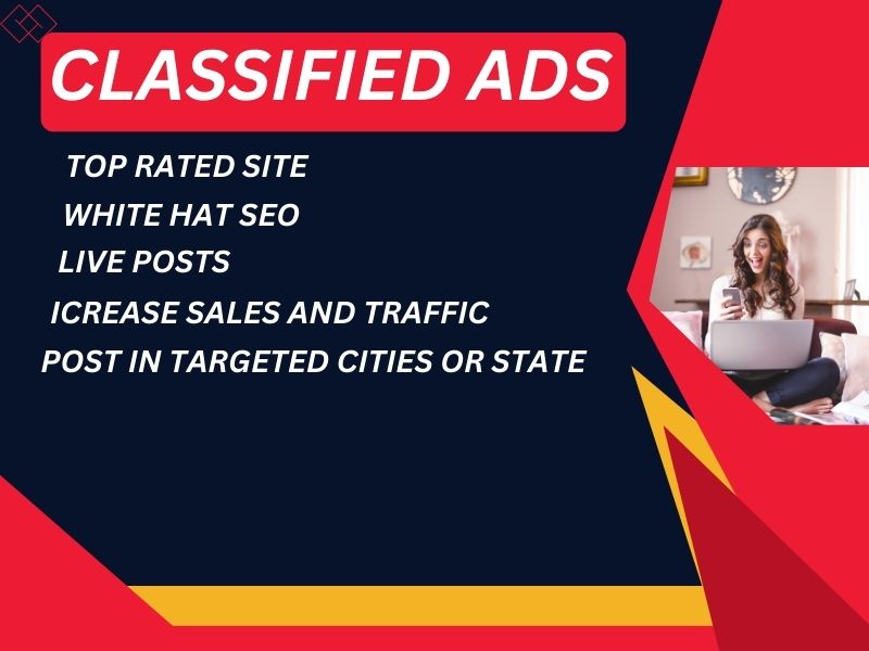 I will provide 70 classified ads posting High authori...