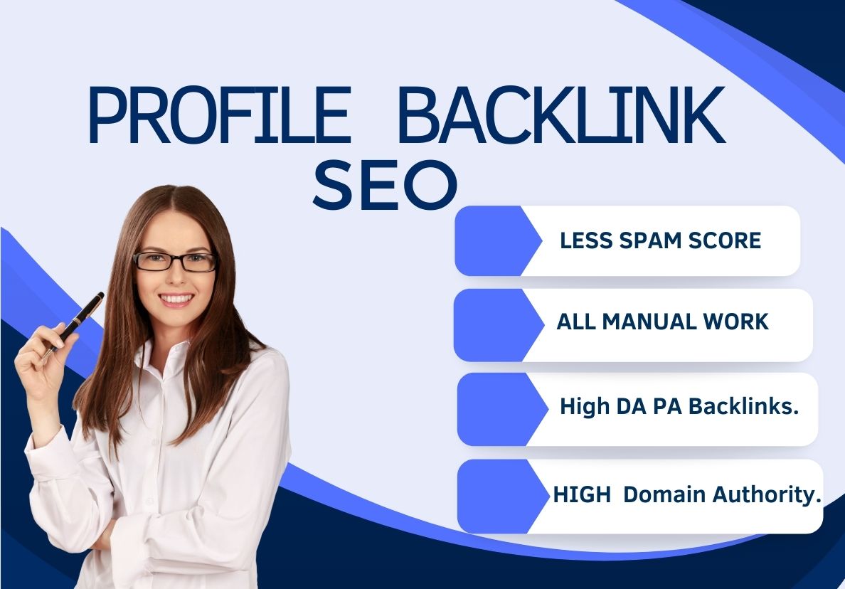 I will create 300+ high quality Profile Backlinks to ...