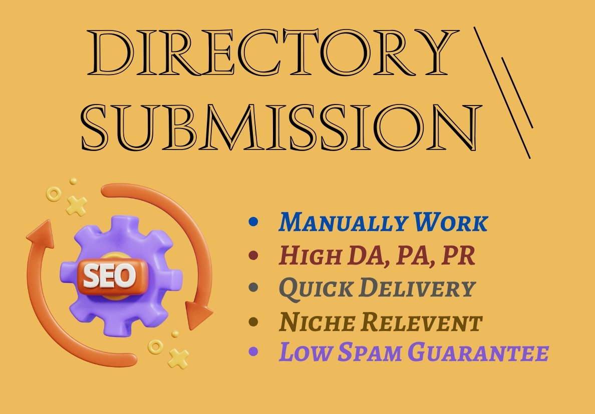 I Will create 180+high directory Submission, Niche R...