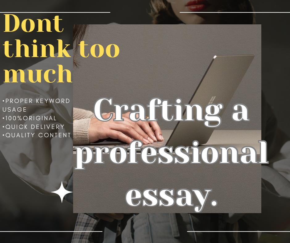 i will write a professional essay in all fields 2000 ...