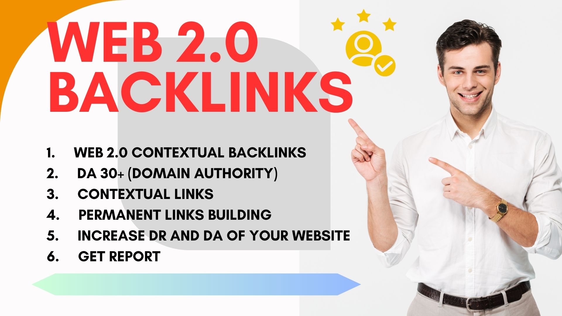 I will do Web 2.0 Contextual 40 Backlinks From High D...