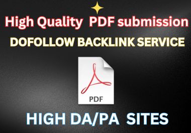 100 high DA, PA, PDF submission top document sharin...