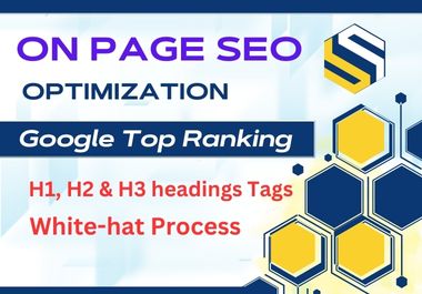 I will do complete on page SEO optimization Service O...
