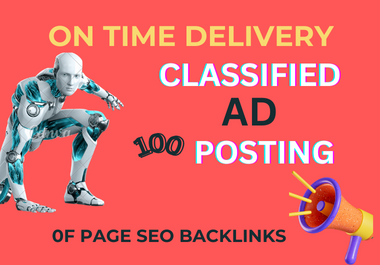 I'll post classified advertisements on the top 50 sit...