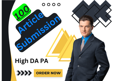 I will do 200 unique article backlinks with high da
