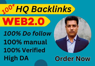100 Web2.0 Backlinks Manually DA Dofollow SEO Backlin...