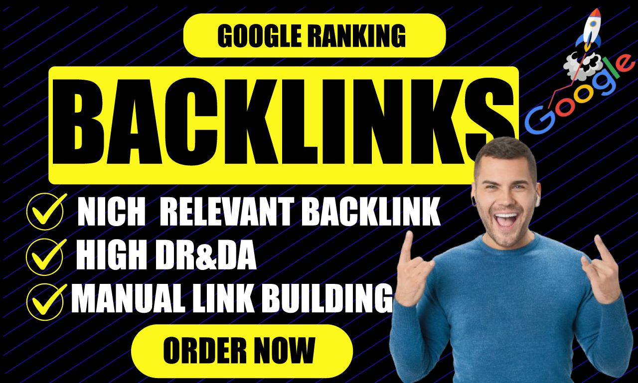 I will do google ranking monthly off page SEO high da...