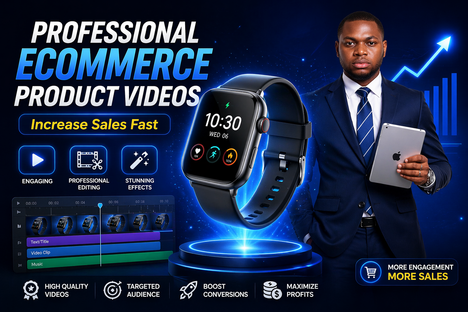 I Will Create High-Converting commercials Ads for Sho...