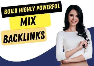 I will do 200 premium mix SEO backlinks through ethic...