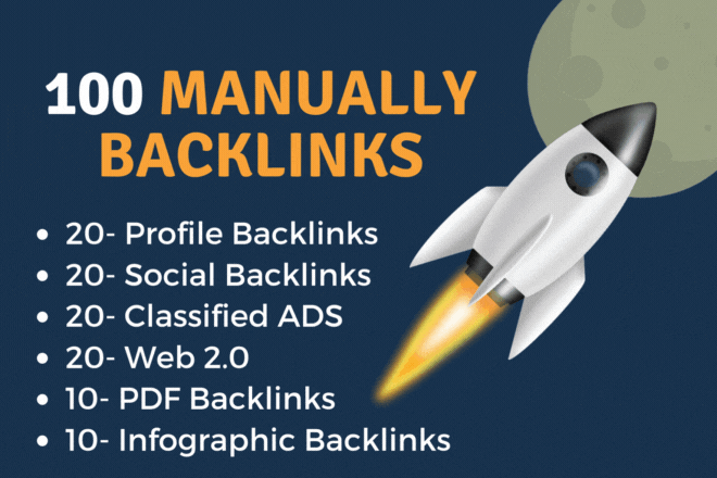 100 high DA PR, Classified sumission, Web 2.0, Inf...