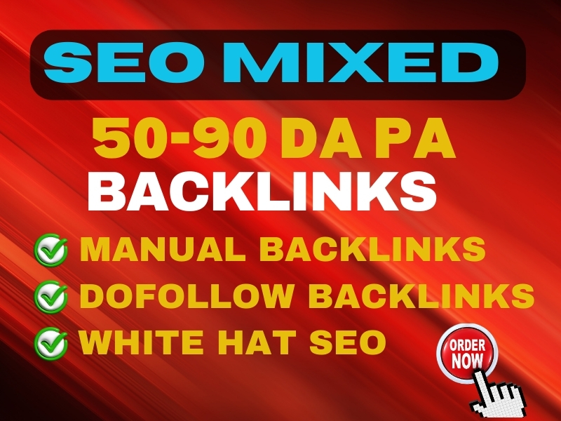 I will help you rank with 100 high quality SEO mixed ...