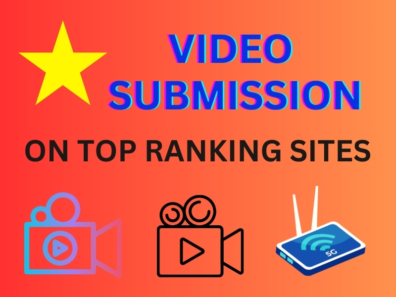 I will manually do video submission on top 90 high PR...