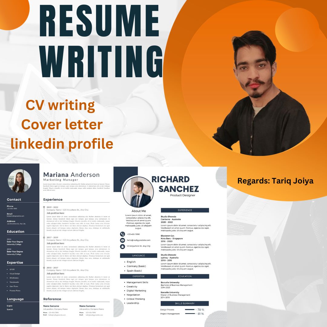 I will write your CV, resume, cover letter and opti...
