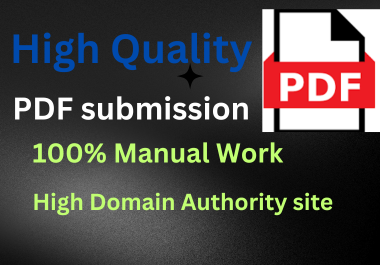 I will do PPT, DOC, PDF submission to 100 document ...