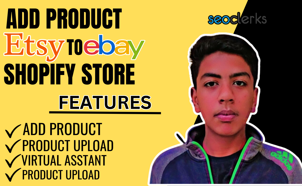 I will upload add products listing to shopify woocomm...