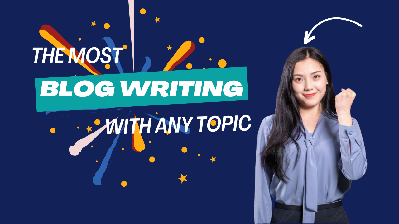 I will write a professional Blog writing with any top...