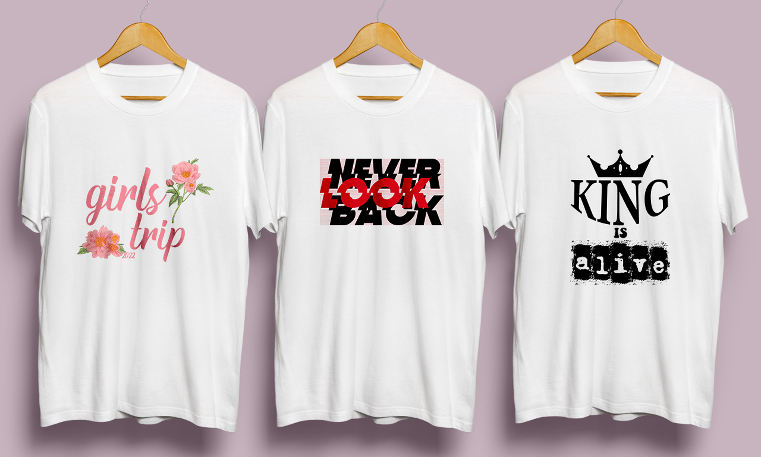 I will do professional custom t-shirt design for you