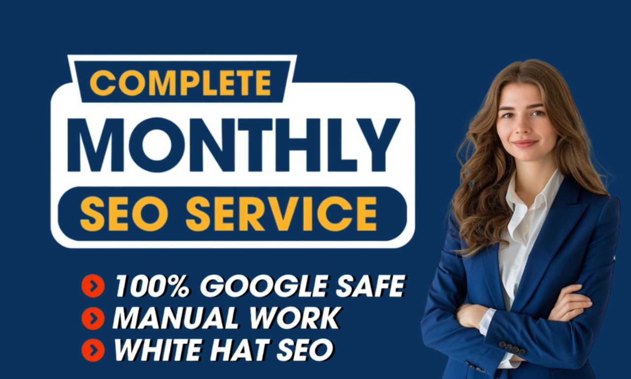 I will do complete monthly off page service via high ...