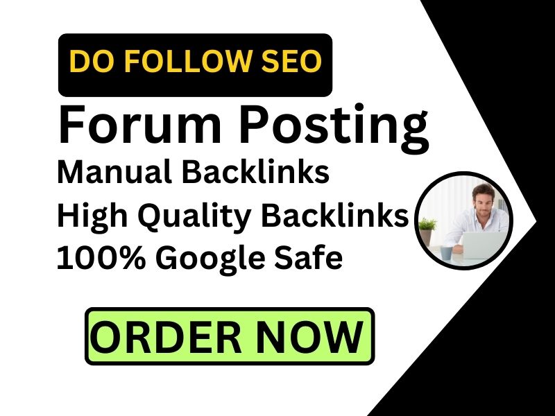 I will Provide 100 high quality forum posting with do...