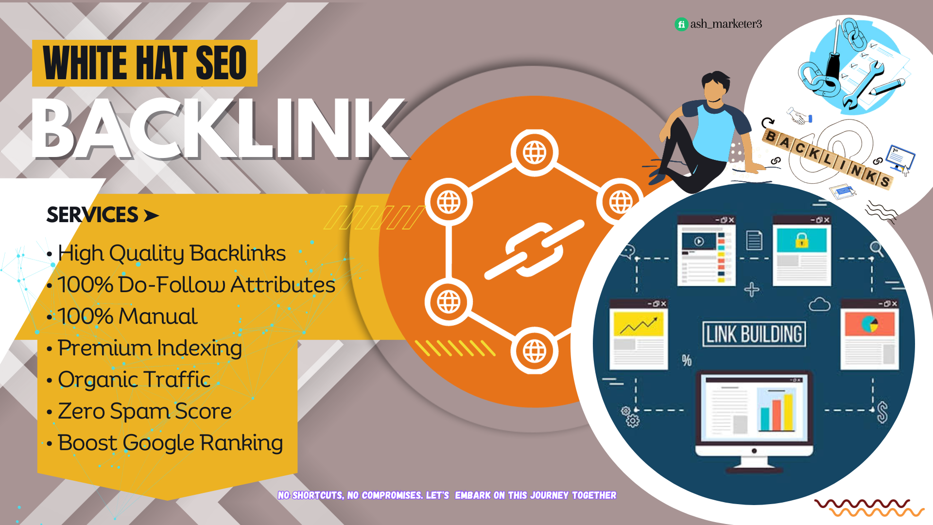 I will turbocharge website SEO with high quality back...