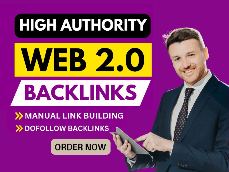 I will provide 70 web 2.0 backlinks to high DA PA Web...