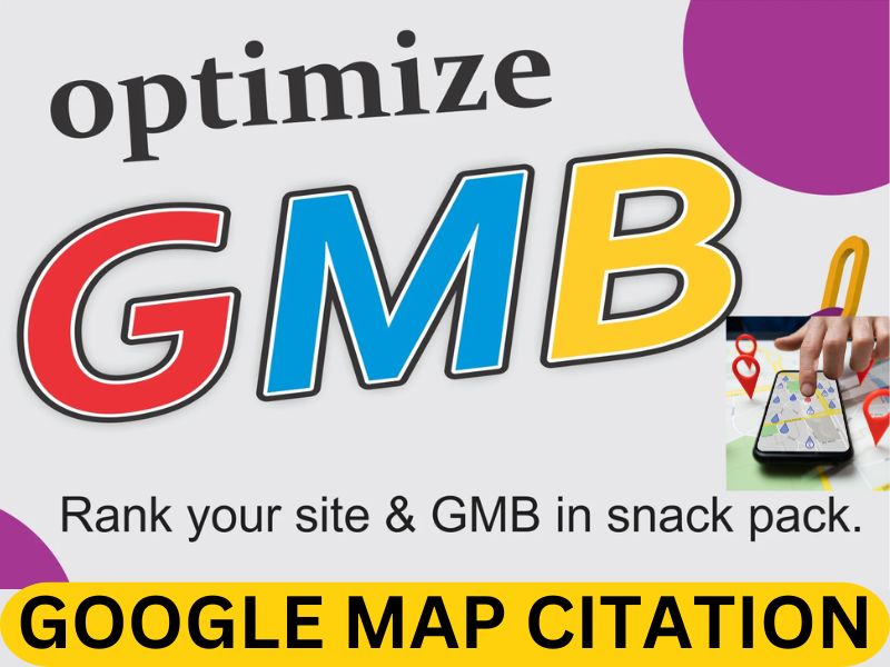 I will do 10000 google maps citations for gmb ranking...