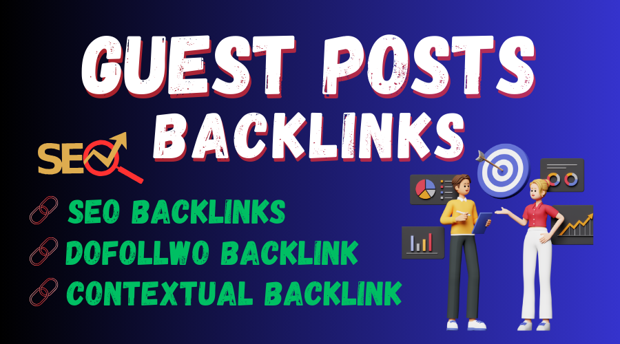 10 Guest Posts Contextual Dofollow SEO Backlinks DA 6...