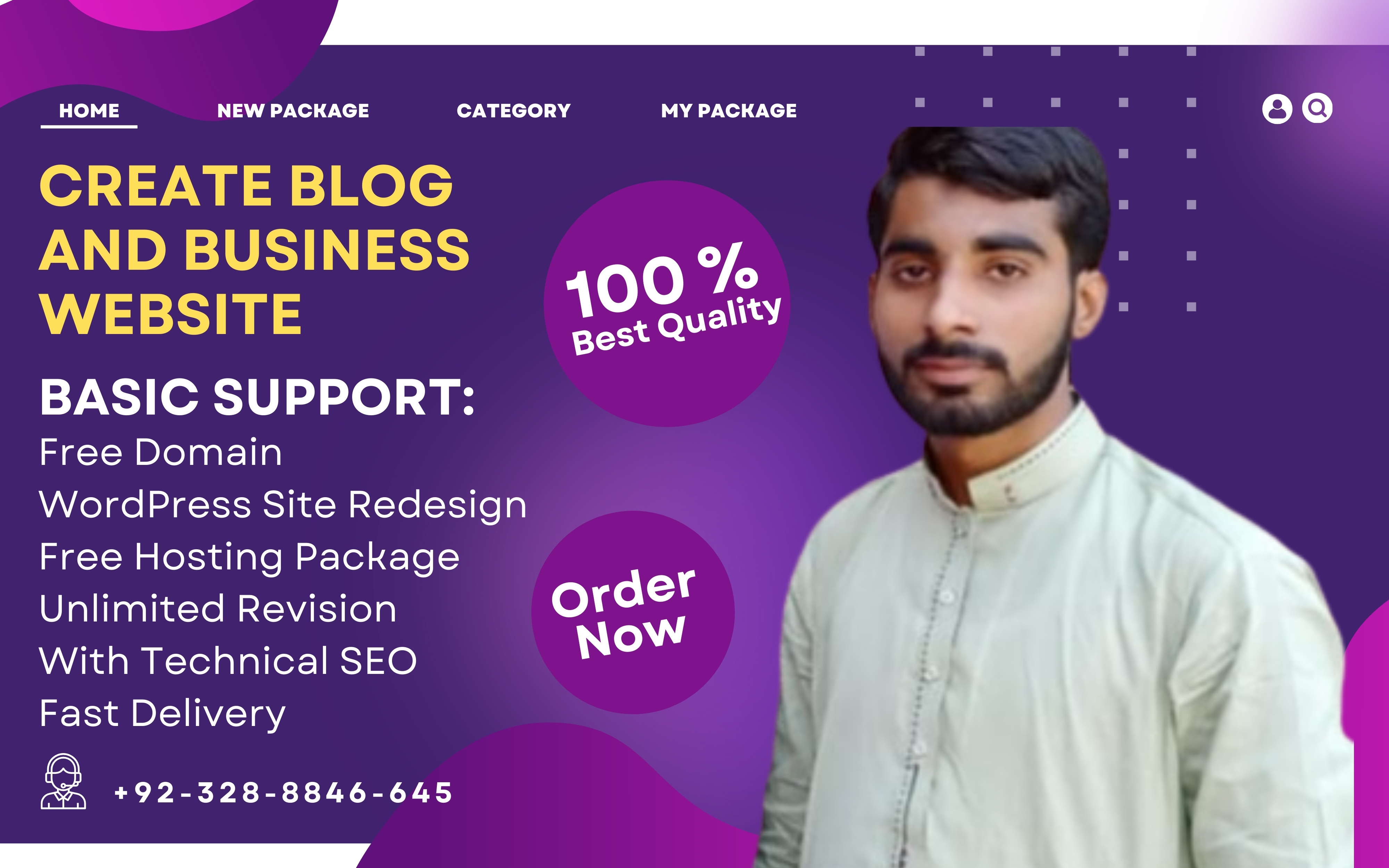 WordPress Website Developer And Create Professional B...