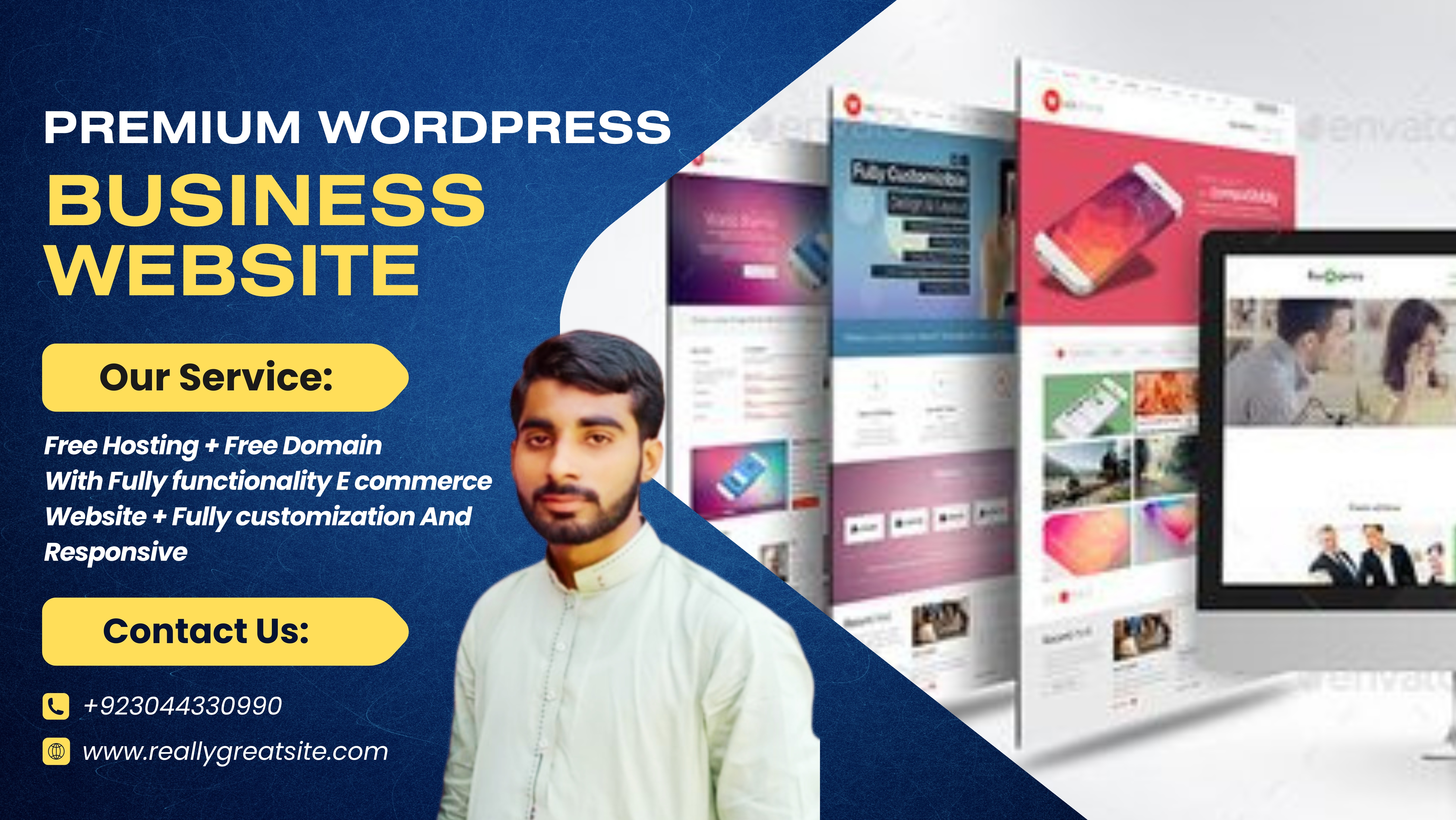 You will get modern business WordPress websites or bl...
