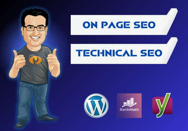 I will do complete WordPress on page SEO and technica...