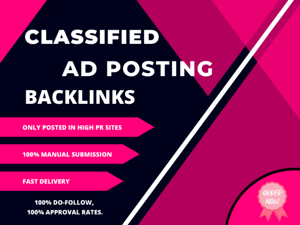 I will post your 250 ads on classified ad posting Ins...