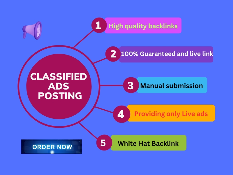 I will post your advertising on the most popular clas...