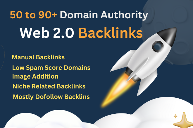 I will do 150 web 2.0 backlinks on high domains autho...