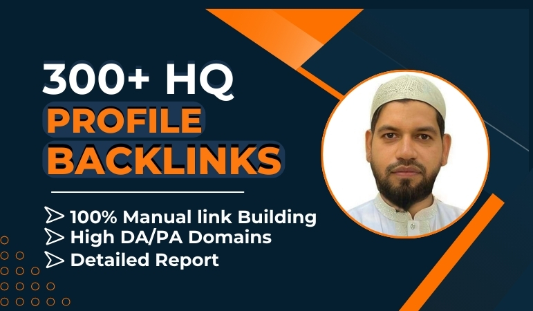 Top 300 HQ profile SEO backlinks to rank Website in G...