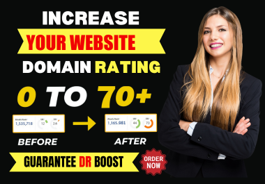 increase ahrefs domain rating dr up to 70 using quial...