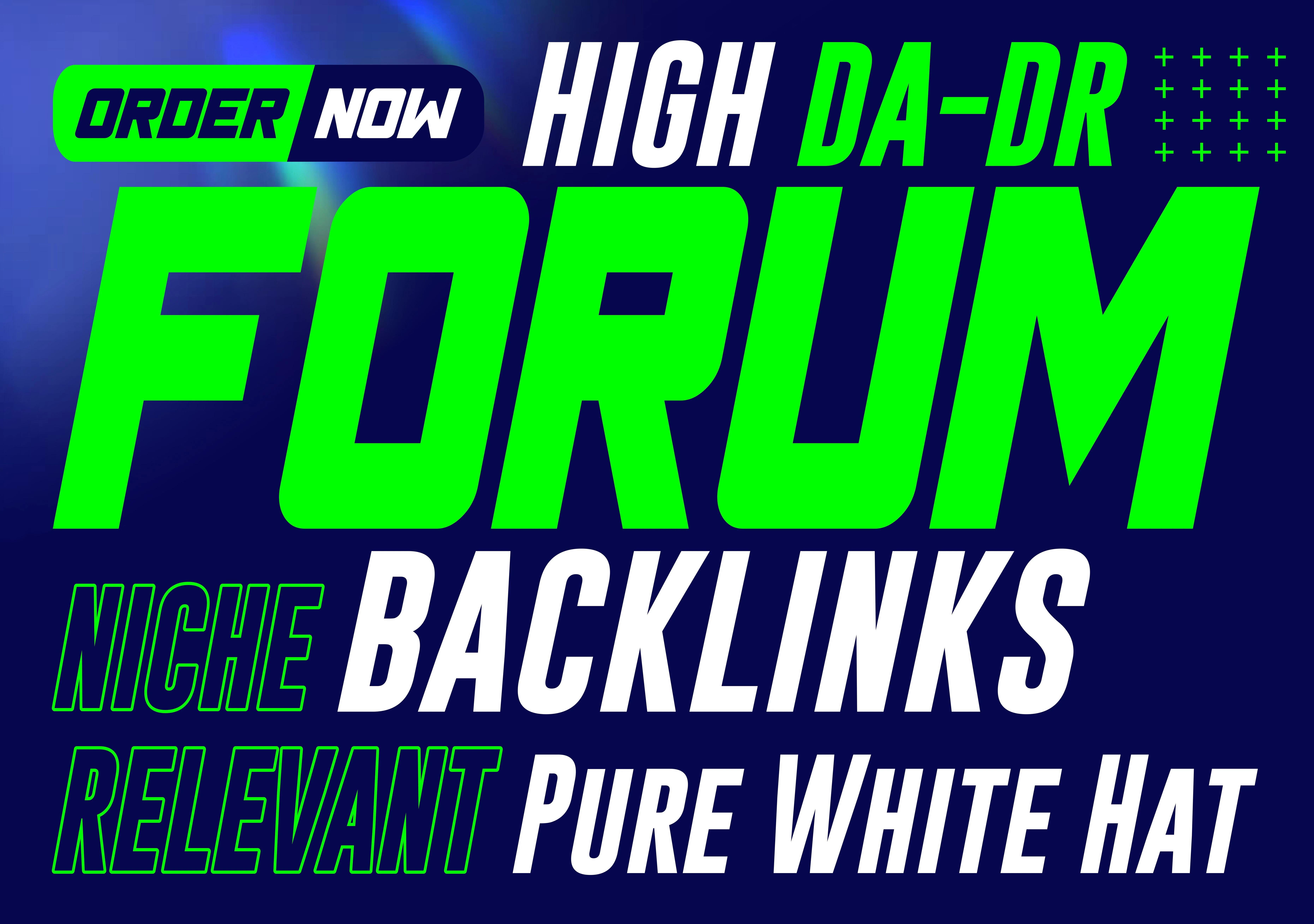 I Will Provide 100 FORUM 90+ DA POSTS SEO Backlink Ra...