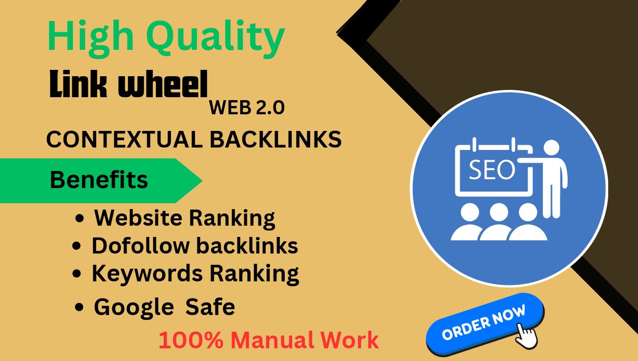 I Will Create 70 Web 2.0 link wheel SEO Contextual Ba...