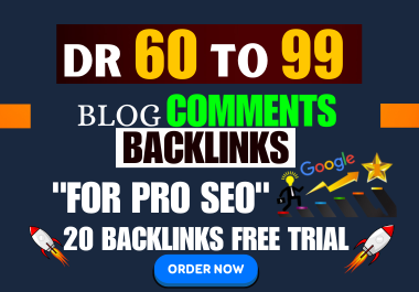 I will Build high da Blog Comment Backlinks, Link Bui...