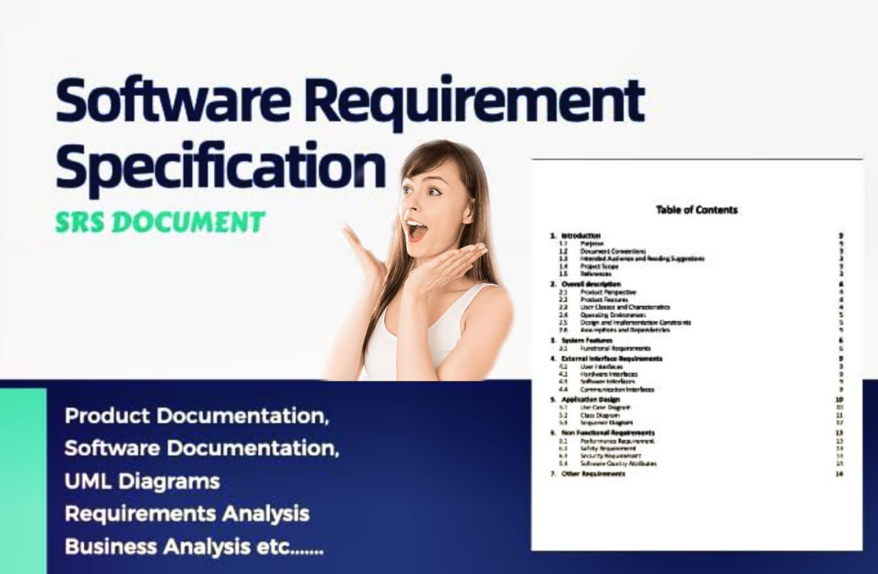 I will do srs document uml diagrams like use case, c...