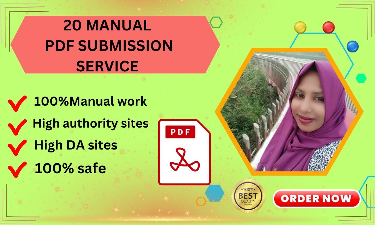I will provide expert PDF submission services for imp...