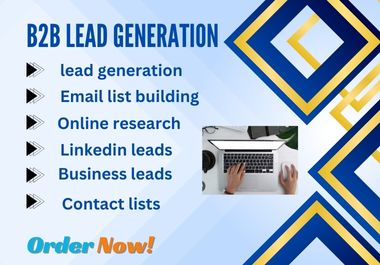 I will collect B2B lead generation for any LinkedIn d...