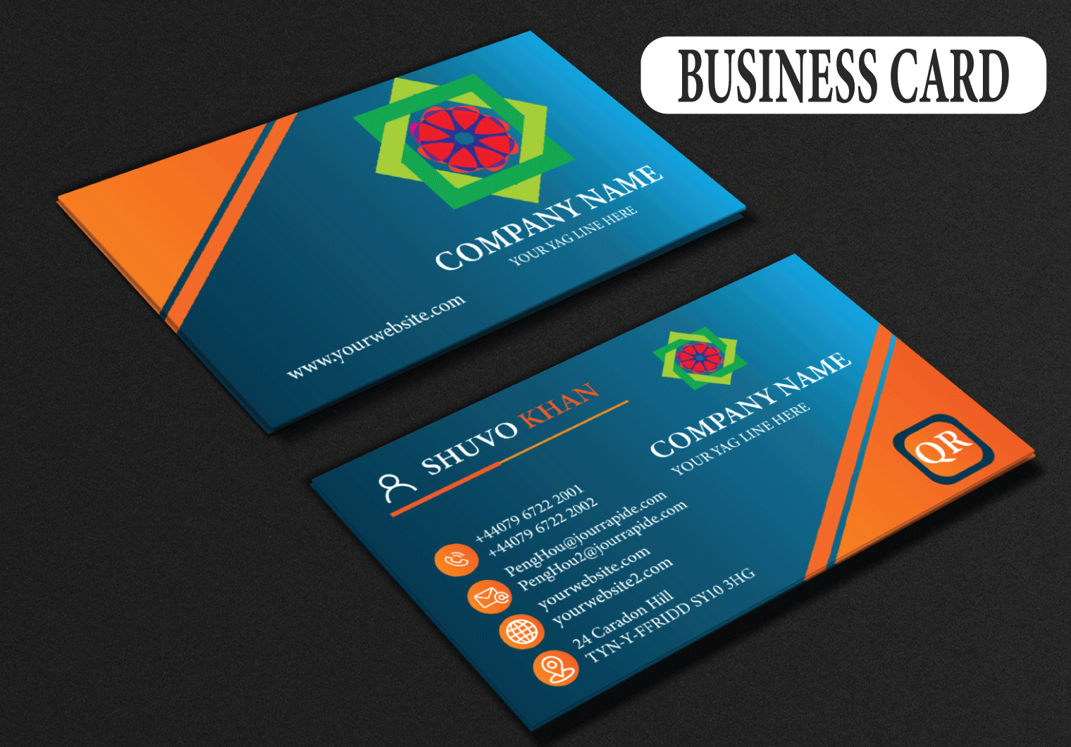I can make high quality business cards. If you want, I can make your business cards