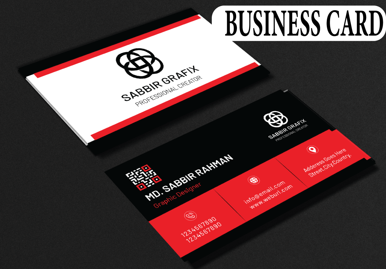 I can make high quality business cards. If you want, I can make your business cards